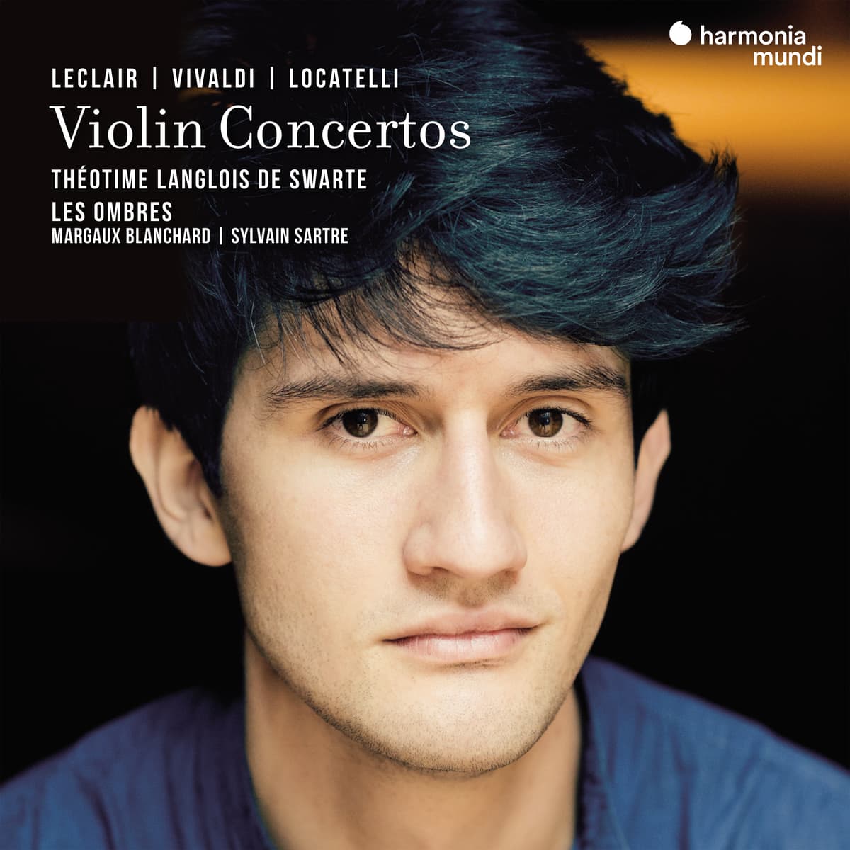 Violin Concertos by Leclair, Vivaldi, Locatelli; Théotime Langlois de Swarte, Les Ombres, Margaux Blanchard, Sylvain Sartre