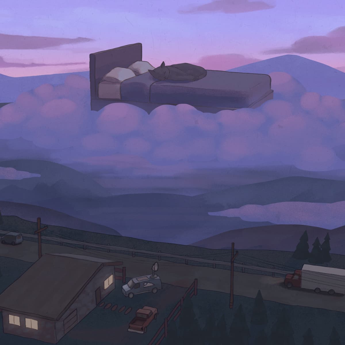 Dreamy Clouds by Mujo & Sweet Medicine