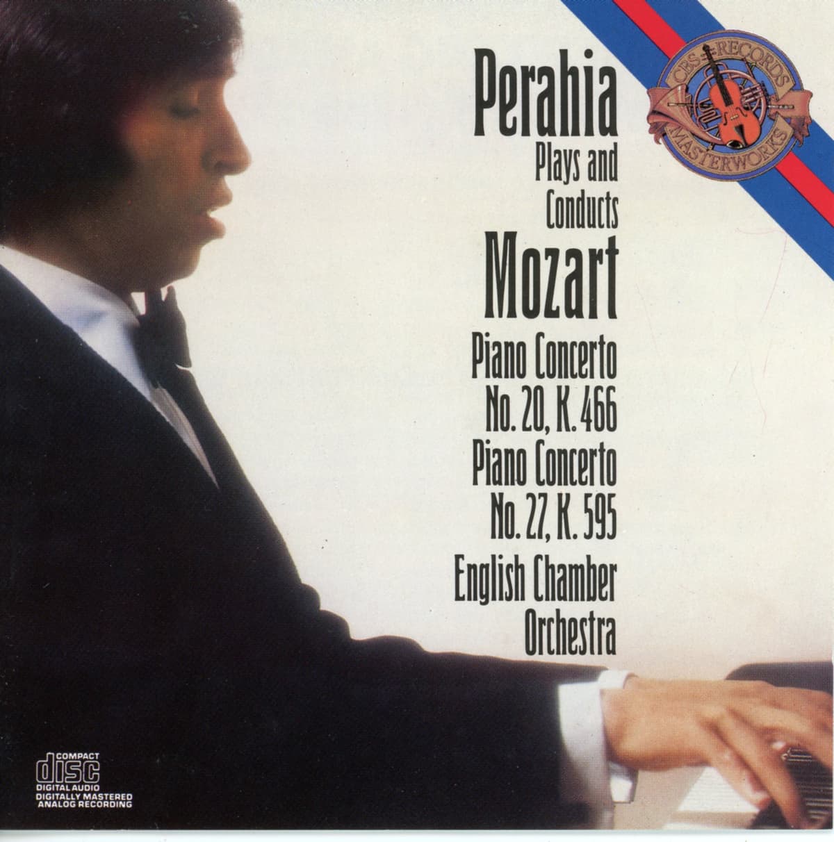 Piano Concertos No. 20 & 27 by Mozart; English Chamber Orchestra, Murray Perahia