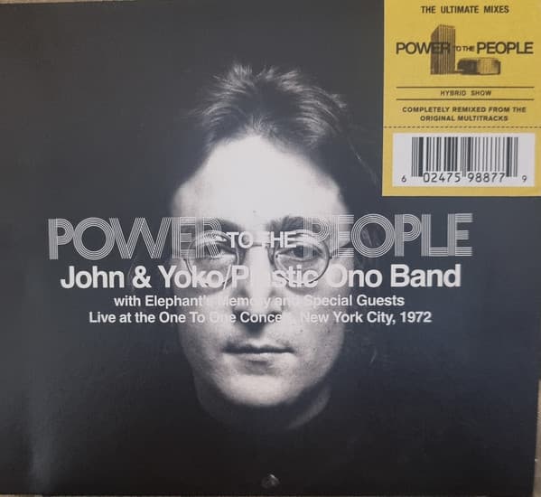 Power to the People (live at the One to One Concert - Afternoon & Evening Shows) by John & Yoko/Plastic Ono Band with Elephant’s Memory