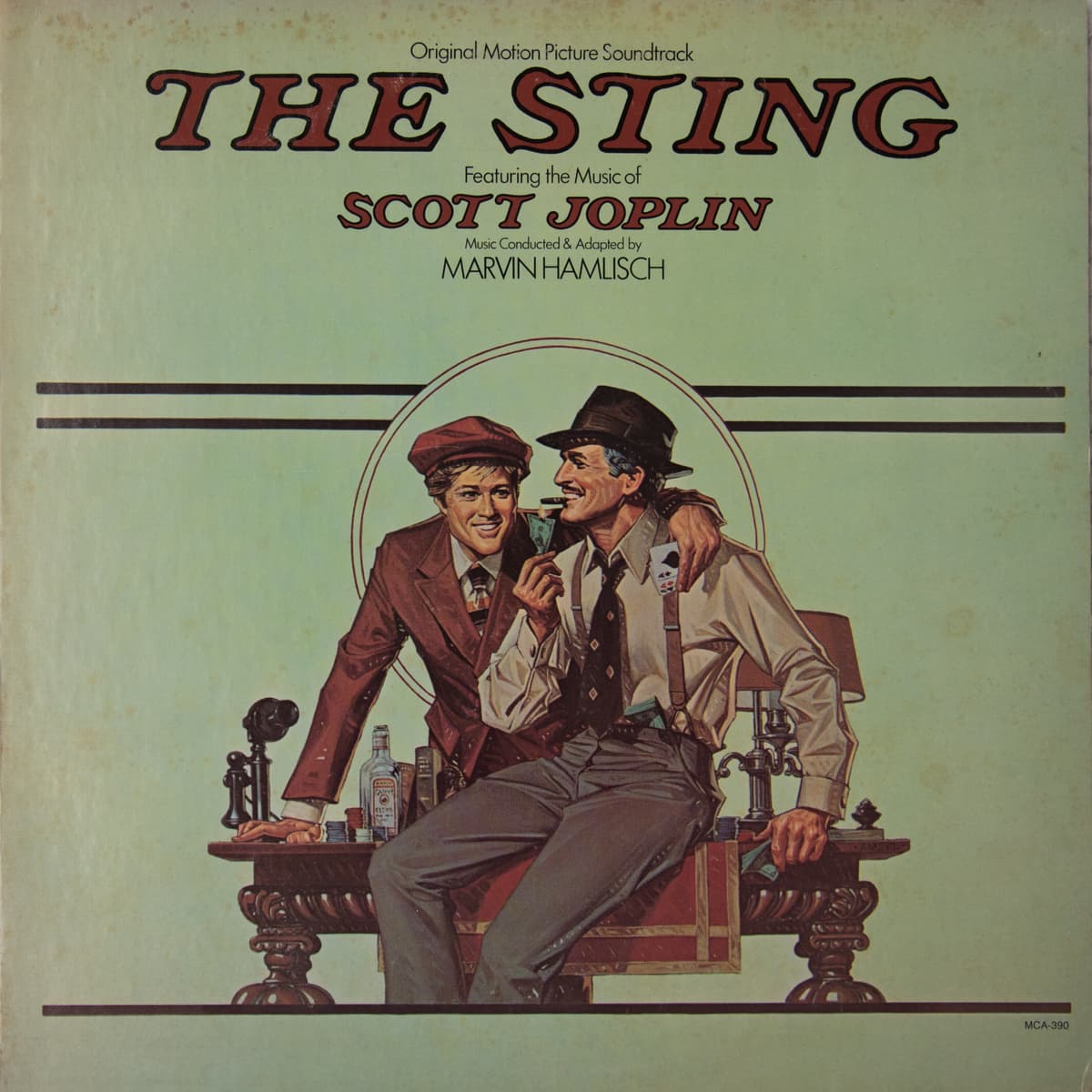 The Sting: Original Motion Picture Soundtrack by Scott Joplin, music conducted and adapted by Marvin Hamlisch